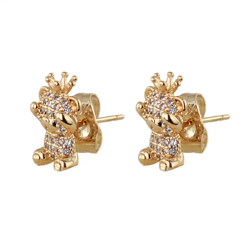 گوشواره زنانه وای اس ایکس مدل تدی کد ear682