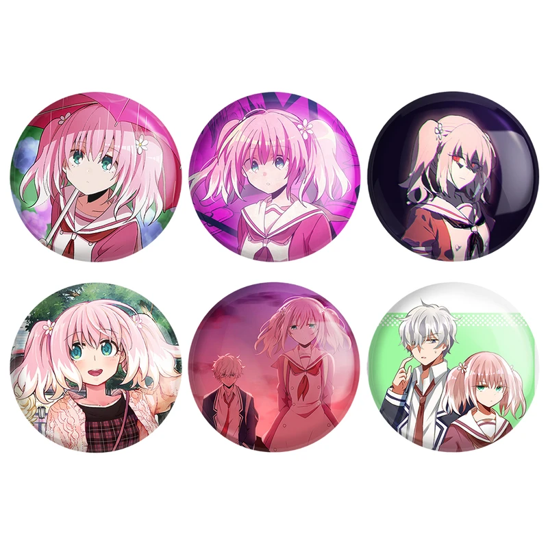 مگنت خندالو طرح انیمه نانای بی استعداد Munou na Nana کد 1484B مجموعه 6 عددی