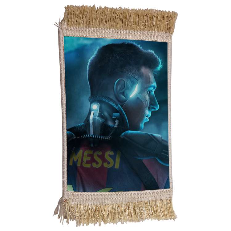 فرش ماشینی دیوارکوب مدل مسی کد 46