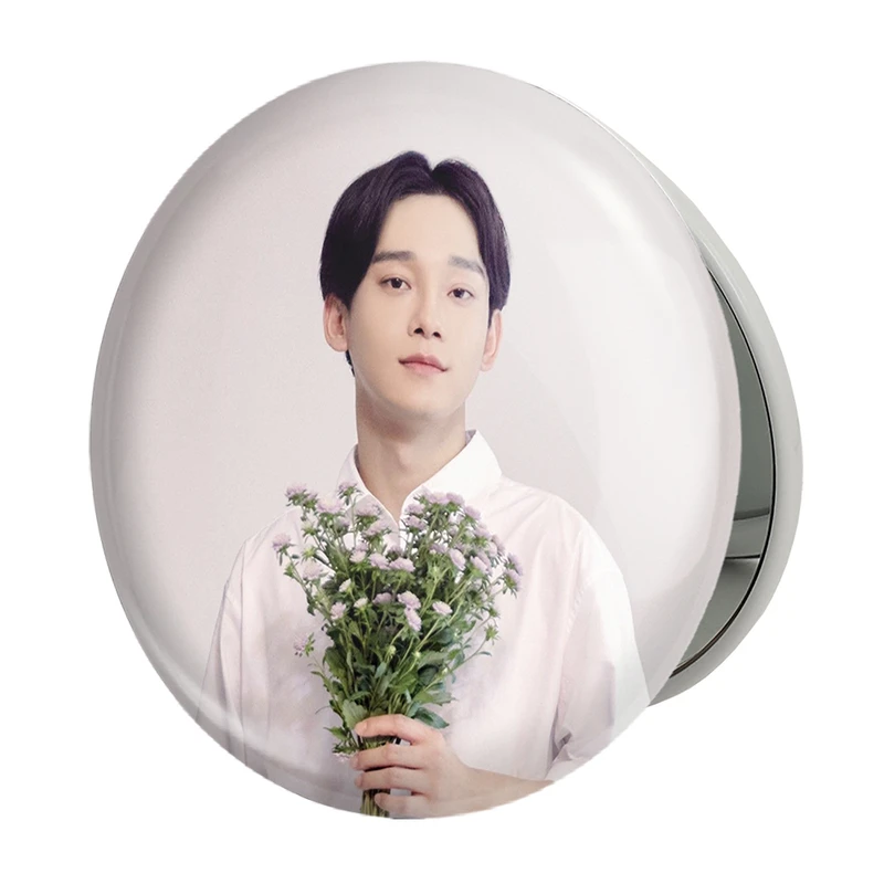 آینه جیبی خندالو طرح چن گروه اکسو EXO مدل تاشو کد 13337 