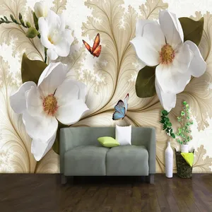 پوستر دیواری سه بعدی طرح گل مدل AT1105