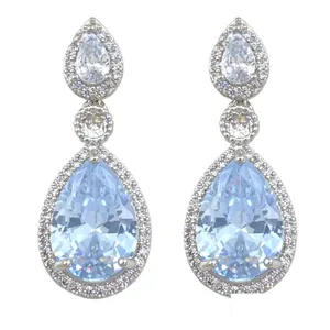 گوشواره زنانه وای اس ایکس مدل اشک کد E4556