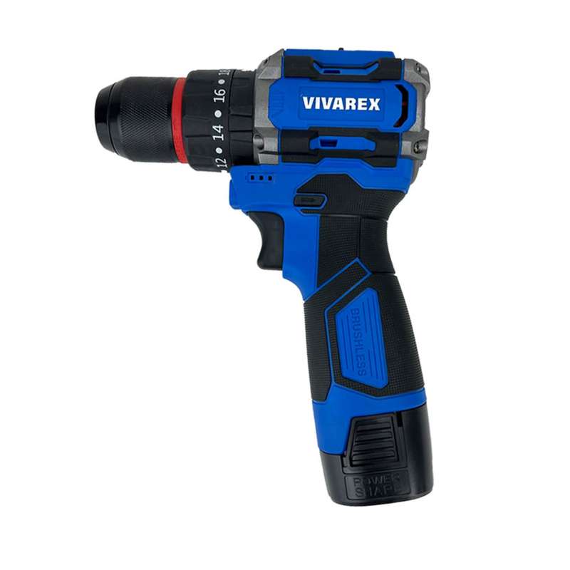 دریل شارژی 16/8 ولت براشلس ویوارکس مدل VR1610V-21BL