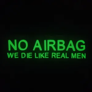 برچسب بدنه خودرو مدل no airbag شبنما