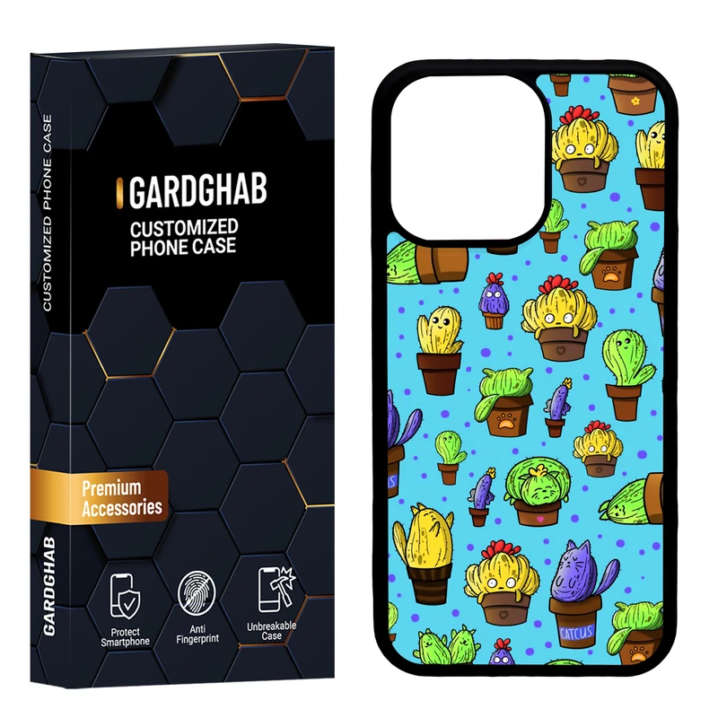 کاور گارد قاب مدل پشت گلس فانتزی مناسب برای گوشی موبایل اپل iPhone 13 Pro