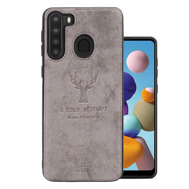 کاور مدل گوزنی مناسب برای گوشی موبایل سامسونگ Galaxy A21