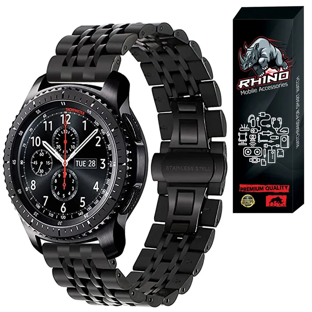 بند راینو مدل 7bead مناسب برای ساعت هوشمند شیائومی S1 / S1 Active