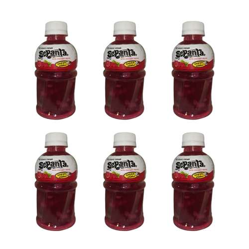 آبمبوه پالپی انگور سپنتا - 300 میلی لیتر بسته 6 عددی