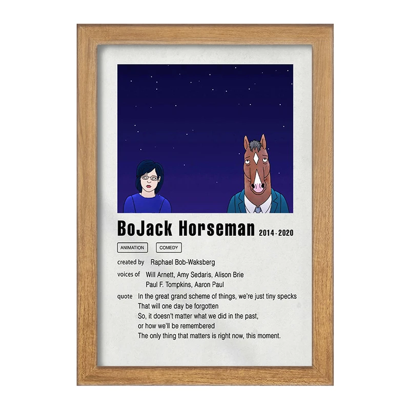 تابلو خندالو مدل بوجک هورسمن (BoJack Horseman) کد F11533
