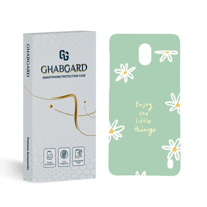 کاور قاب گارد مدل گل مناسب برای گوشی موبایل نوکیا 2