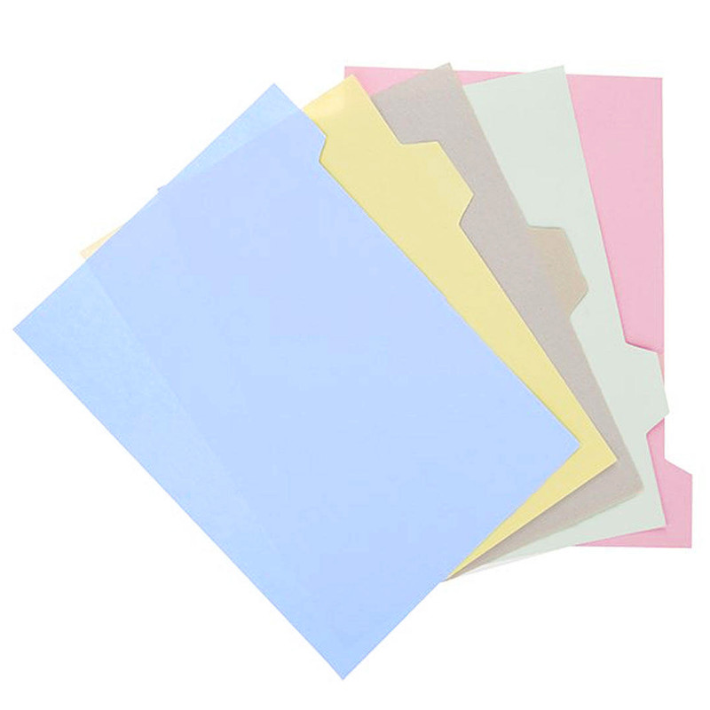 دیوایدر مقوایی ورد مدل 5 رنگ کد A4