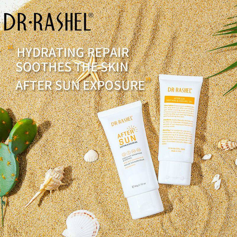 ژل مرطوب کننده دکتر راشل مدل soothing and cooling حجم 60 میلی لیتر