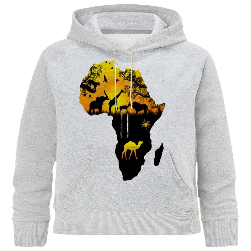 هودی دخترانه مدل M 393 باغ وحش