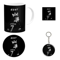 ست هدیه ماگ مدل رونالدو طرح Cristiano Ronaldo کد Z1 - مجموعه 4 عددی