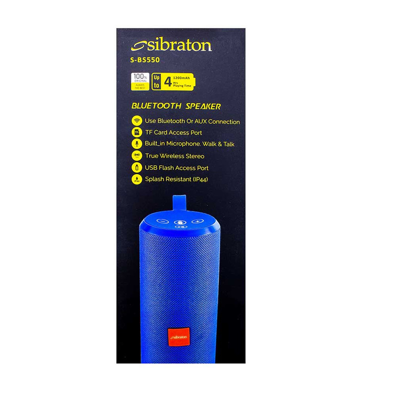 اسپیکر بلوتوثی قابل حمل سیبراتون مدل S-BS 550 2