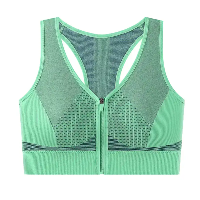 نیم تنه ورزشی زنانه جلو زیپ دار مدل b11