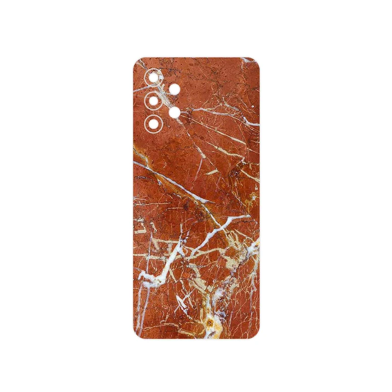 برچسب پوششی ماهوت مدل Red Marble مناسب برای گوشی موبایل سامسونگ Galaxy A32