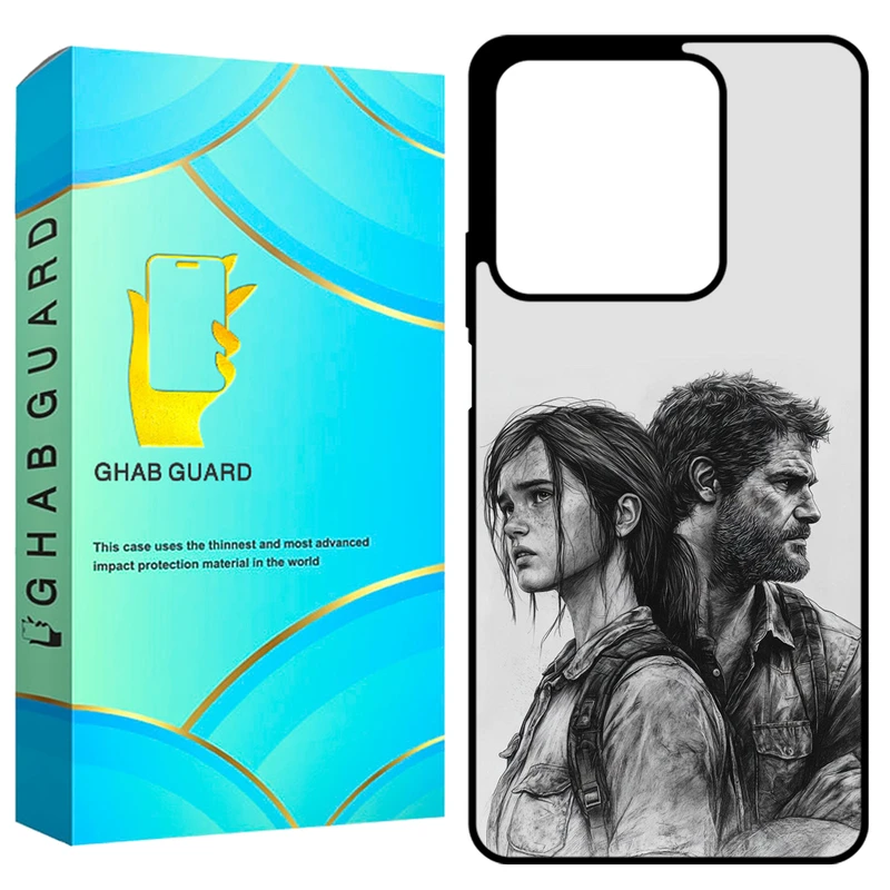 کاور قاب گارد طرح Last Of Us مدل GCHPN134 مناسب برای گوشی موبایل شیائومی Redmi Note 13 4G