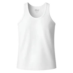 زیرپوش رکابی یقه باز مردانه کراس مدل نخ پنبه