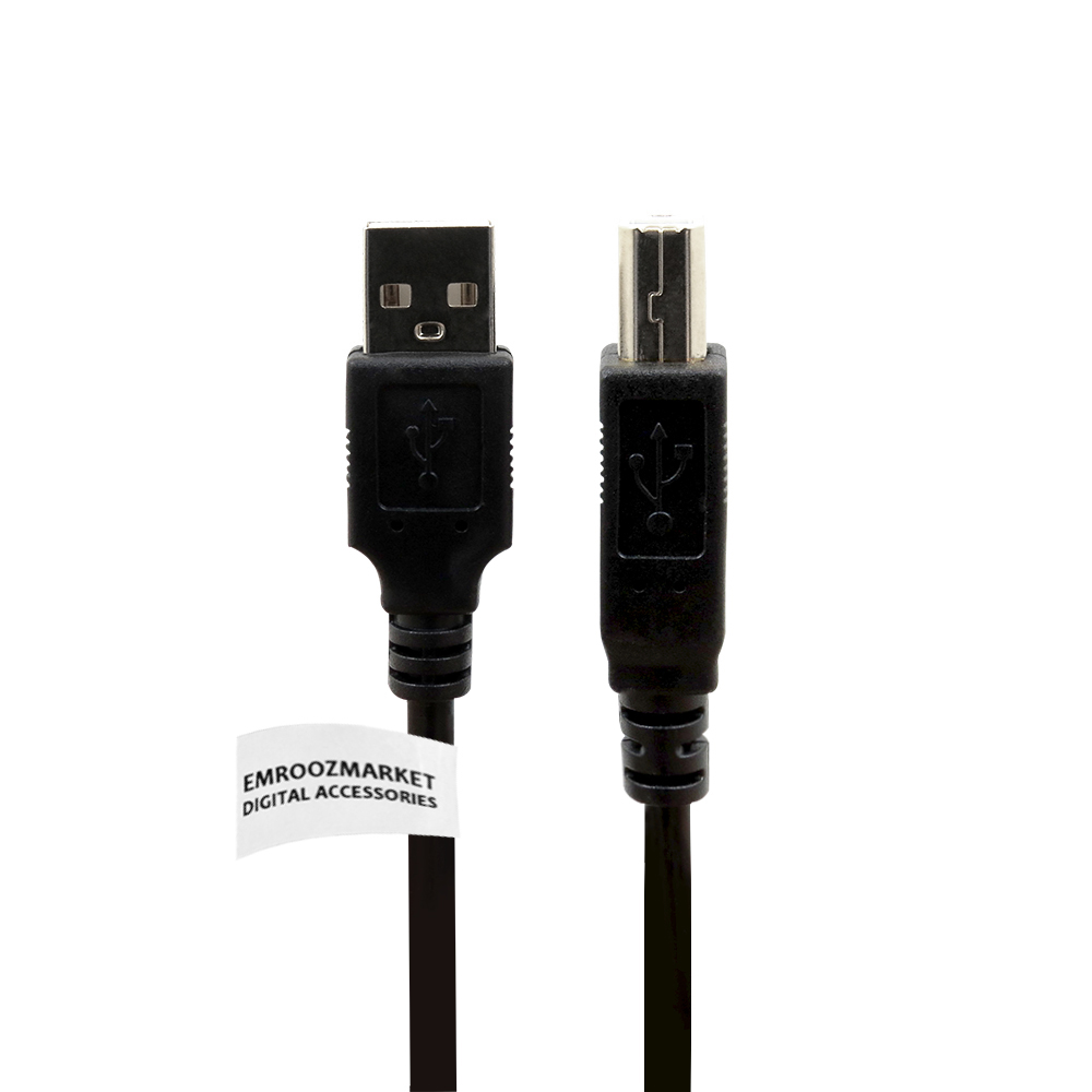 کابل پرینتر USB 2.0 امروزمارکت مدل EM27A05 طول 1.5 متر