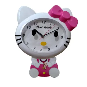 ساعت دیواری کودک مدل کیتی کد w06