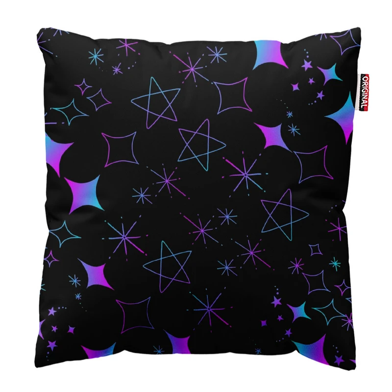 کوسن پاد آفرین طرح ستاره کد 2808 سایز 30*30 سانتی متر