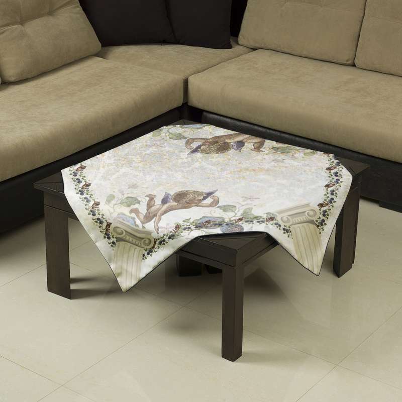رومیزی شمسه نگار مدل DTr654