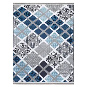 گلیم ماشینی دنیای فرش مدل مارال کد 32