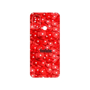 MAHOOT Youtube Cover Sticker for OnePlus Nord N100