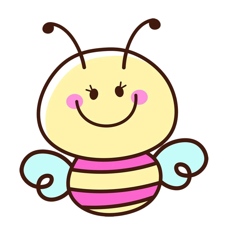 استیکر پارچه و لباس پاد آفرین مدل کارتونی کیوت فانتزی بامزه کد S3357