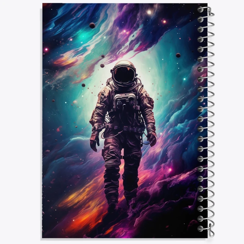 دفتر شطرنجی 50 برگ خندالو مدل فضانورد کد F2655