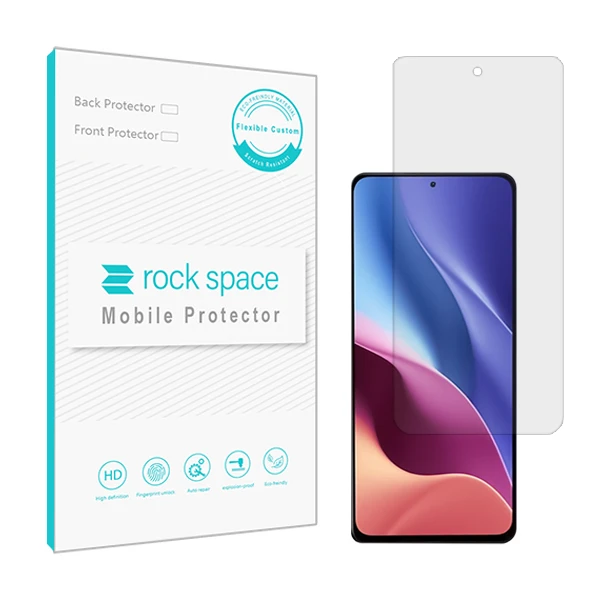 محافظ صفحه نمایش شفاف راک اسپیس مدل Hygel مناسب برای گوشی موبایل شیائومی Redmi K40 Pro