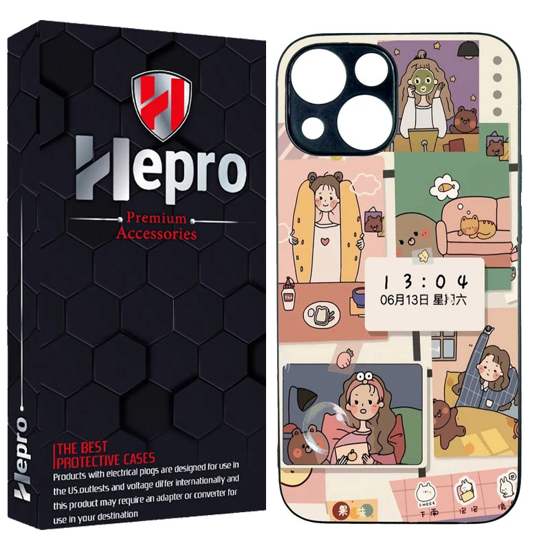 کاور هپرو طرح فانتزی مدل TPU مناسب برای گوشی موبایل اپل IPHONE 15