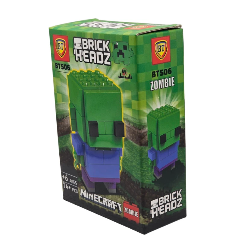 ساختنی  74 تکه ناب سل مدل ماینکرافت طرح MINECRAFT 74PCS کد BT506