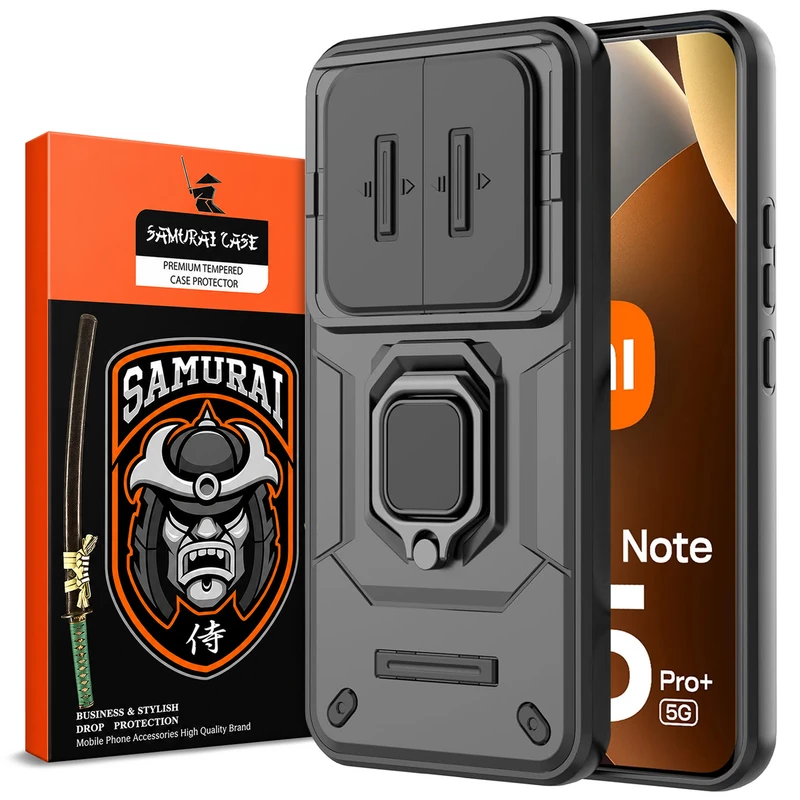 کاور سامورایی مدل Shockproof مناسب برای گوشی موبایل شیائومی Redmi Note 15 Pro Plus / Poco M8 Pro 5G