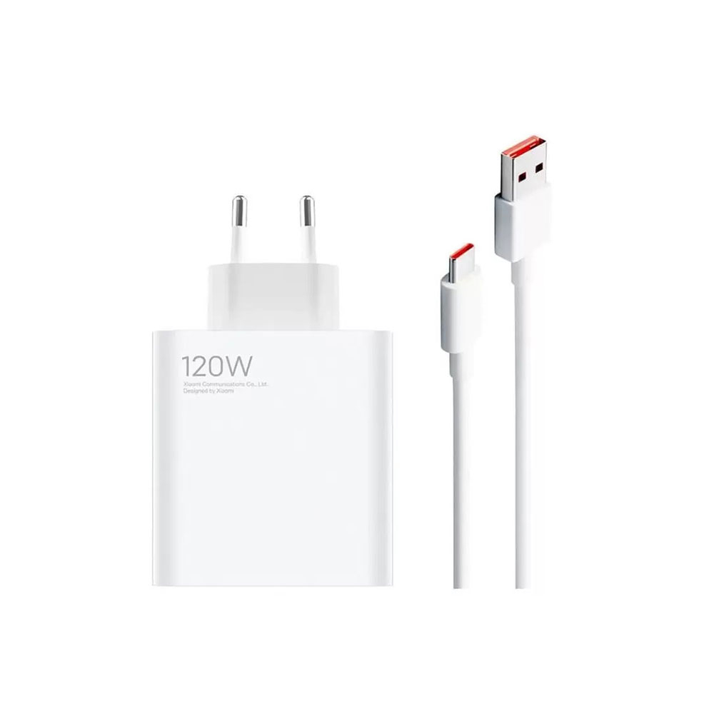 شارژر دیواری 120 وات مدل MDY-13 -EE به همراه کابل تبدیل usb-c
