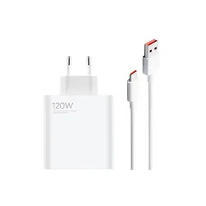 شارژر دیواری 120 وات مدل MDY-13 -EE به همراه کابل تبدیل usb-c