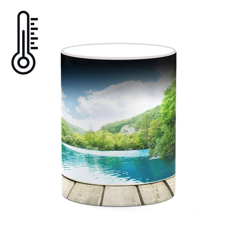 ماگ حرارتی کاکتی مدل منظره کد mgh18240