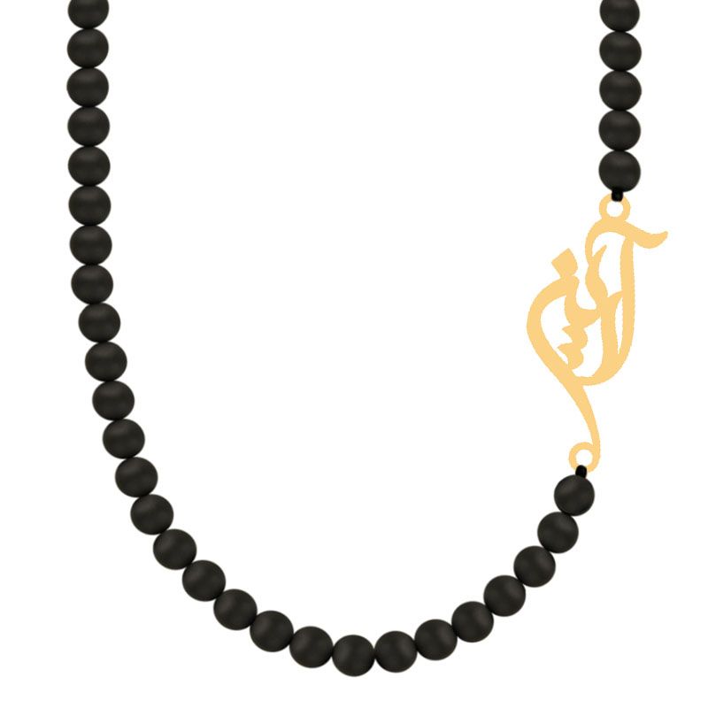 گردنبند طلا 18 عیار زنانه کرابو طرح آرین مدل Kr71915 - - 1