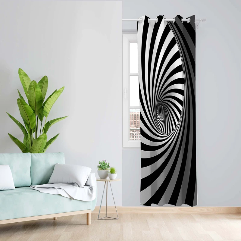 پرده طرح سه بعدی مدل مخمل پانچی کد 1772 z سایز 140x200 سانتی متر