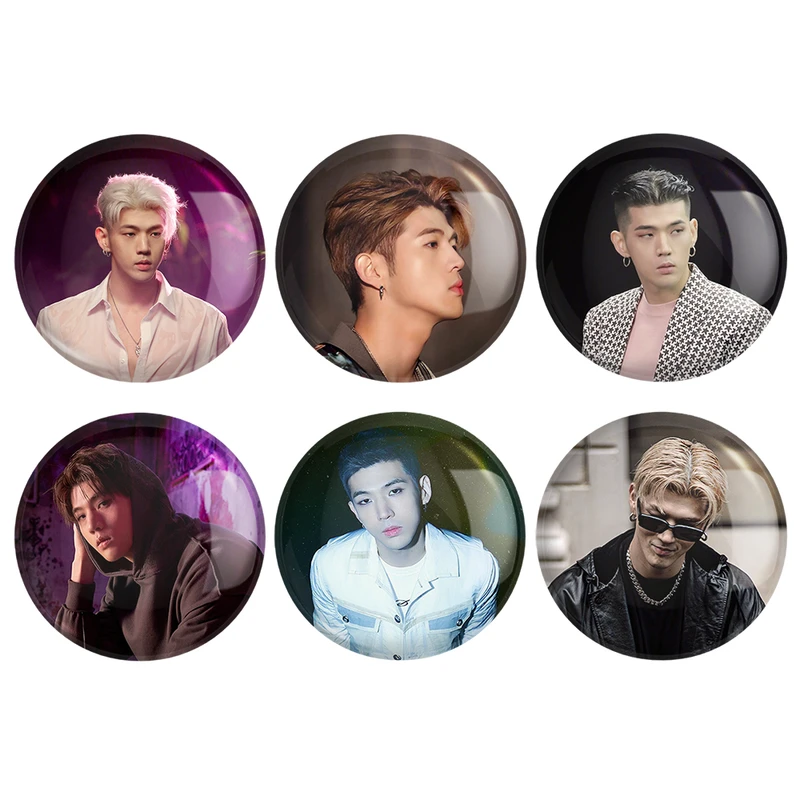 مگنت خندالو طرح بی ام گروه کارد کد 1177A مجموعه 6 عددی