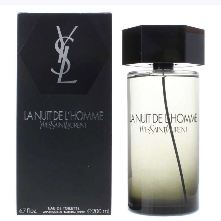 ادو تویلت مردانه ایو سن لوران مدل YSL La Nuit de L`Homme حجم 200 میلی لیتر