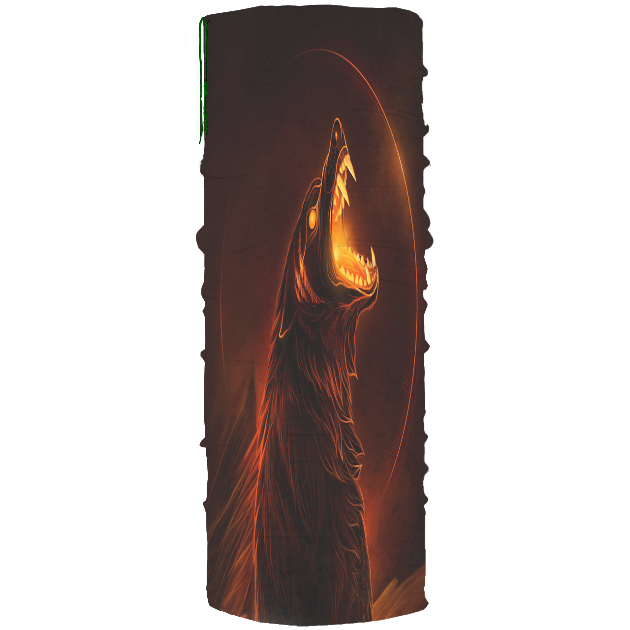 دستمال سر و گردن مدل گرگ کد M96