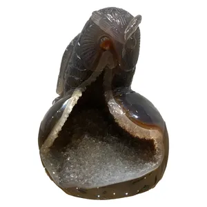 مجسمه سنگی مدل جغد کد AG 1010