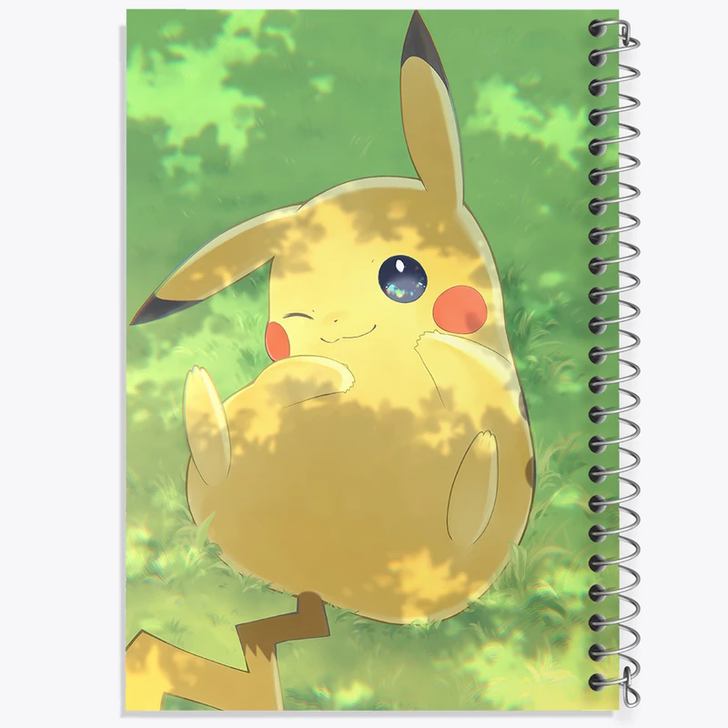 دفتر مشق 100 برگ خندالو طرح بازی پوکمون (pokemon) کد 32706