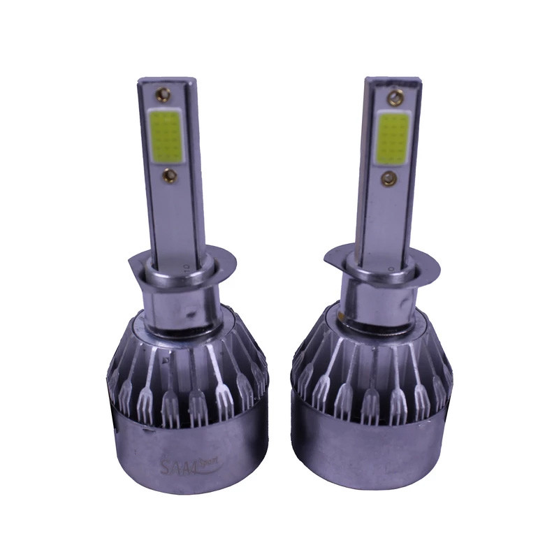 لامپ هدلایت خودرو سام مدل U10 پایه H1 مجموعه 2 عددی