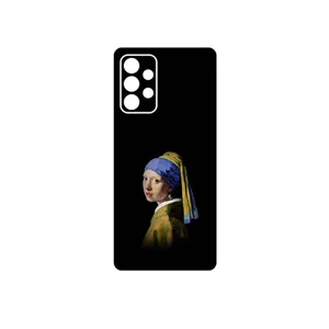 MAHOOT Girl with a Pearl Earring of Vermeer Cover Sticker for Samsung Galaxy A53 5G