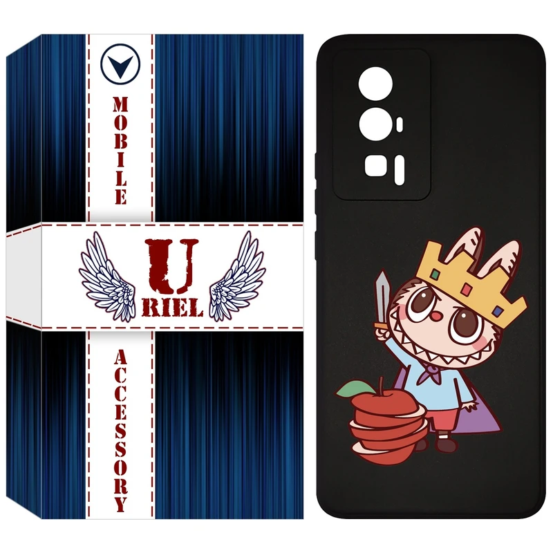 کاور یوریل مدل KSH کد 120 طرح عروسک لبوبو مناسب برای گوشی موبایل شیائومی Poco F5 Pro / Redmi K60 / K60 Pro