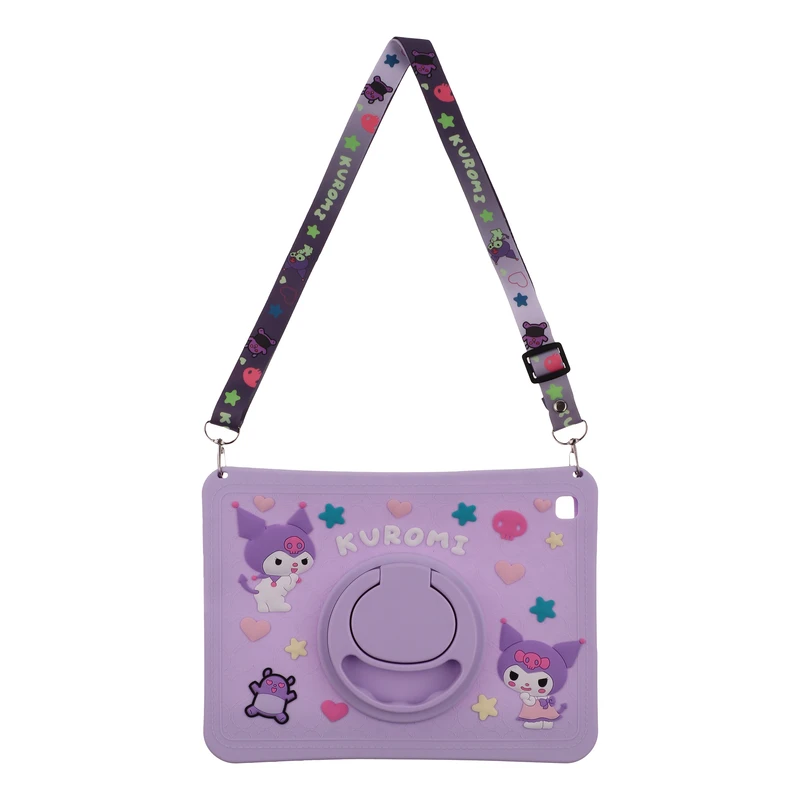 کاور طرح کرومی مناسب برای تبلت سامسونگ Galaxy tab A7 10.4" /T505 به همراه آویز