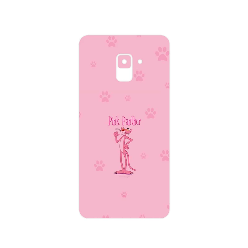 برچسب پوششی ماهوت مدل The Pink Panther مناسب برای گوشی موبایل سامسونگ Galaxy A8 Plus 2018